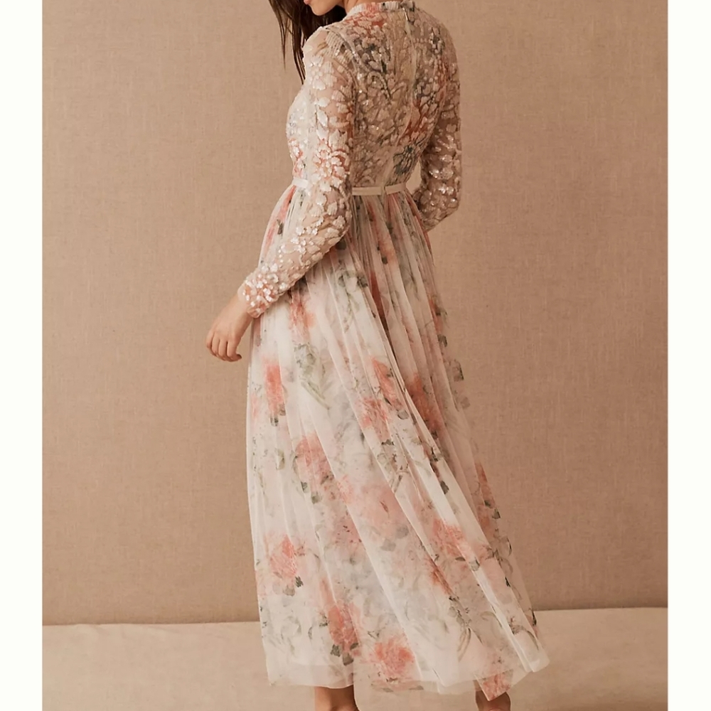 Needle & Thread Sweet Posy Bodice Ankle Gown. NEW WITH TAG - Picture 3 of 11